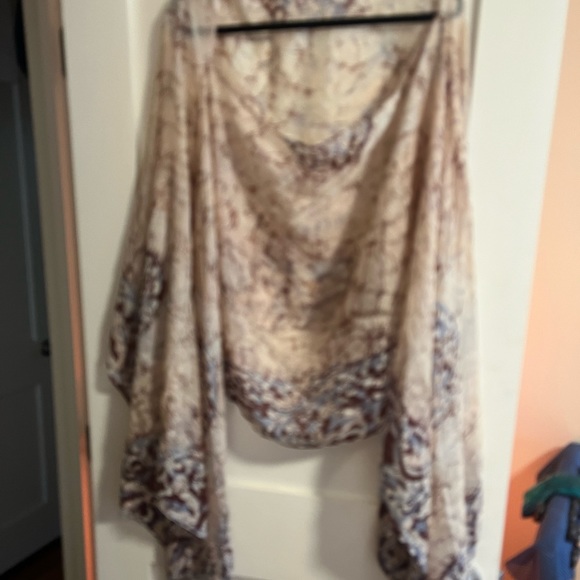 Lotta Stenssen . Shawl. 100% silk. Made in India. Kaftan. - Picture 2 of 6